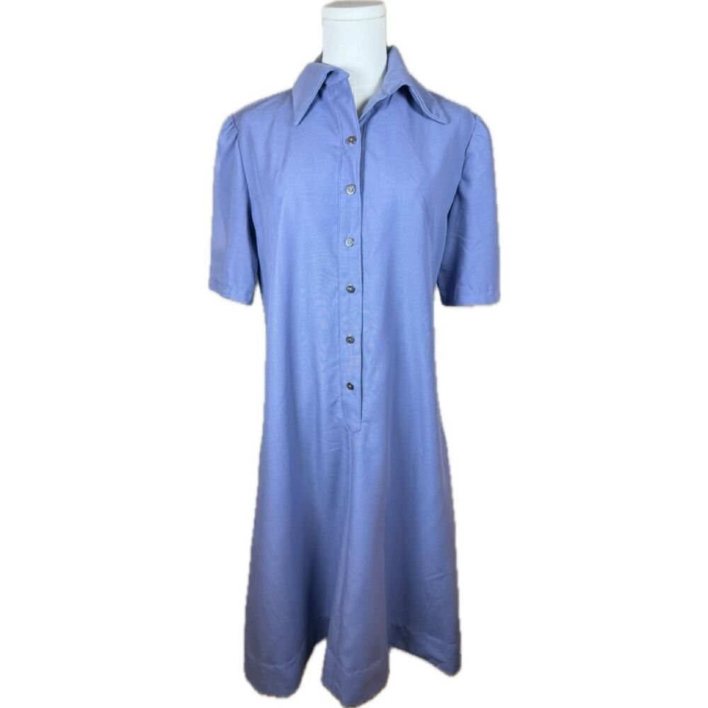 American-vintage Women's Blue Dress